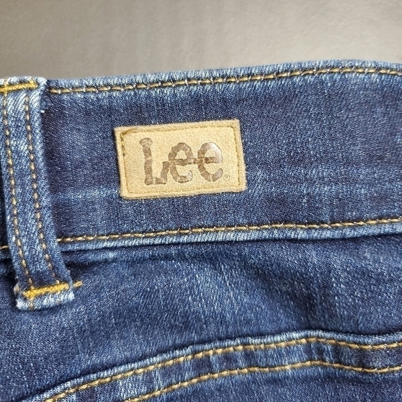 Lee Plus Pants Women's 32W Regular Fit Straight Mid Rise Jeans Flex Motion Pet… - Picture 16 of 16